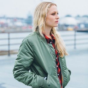 MA 1 Alpha Industries Reversible Oversized Bomber Jacket XS